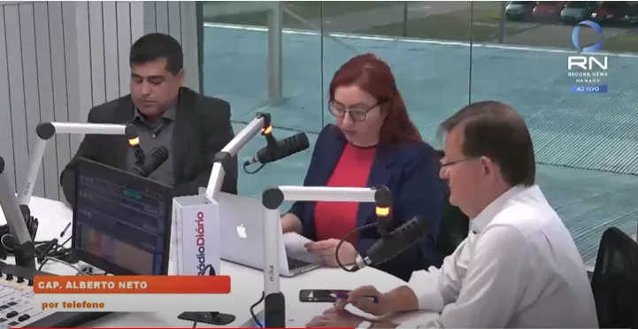  Record News – Entrevista com deputados federais José Ricardo e Alberto Neto sobre os projetos do governo federal