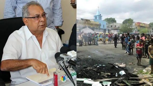 Protestos, denúncias, abandono do cargo: os dias de Amazonino na Prefeitura de Manaus