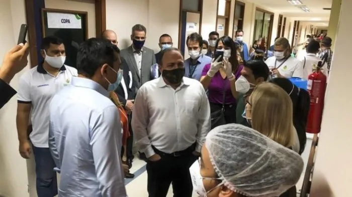  Ministério da Saúde agenda visita a Manaus para alinhar ações de combate à Covid-19