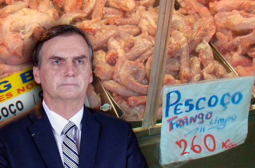  Governo Bolsonaro comprou pescoço de galinha por R$ 260 o quilo a indígenas; valor é 24 vezes maior que a média