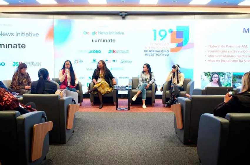  Equipe da CENARIUM conduz palestra sobre Etnojornalismo em Congresso Internacional da Abraji