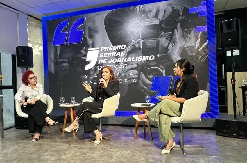  12º Prêmio Sebrae no AM traz talk show entre profissionais sobre Jornalismo Empreendedor